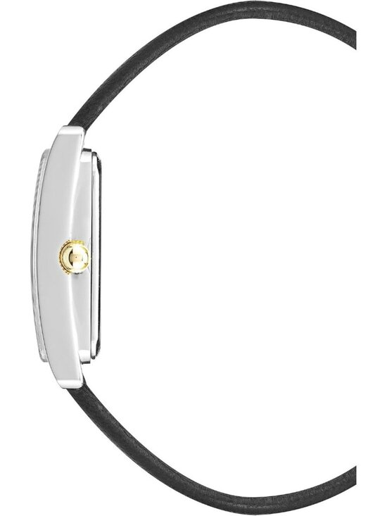 Anne Klein Women\'s White Black Leather Strap Analog Quartz Solid Luxury Watch main image 4